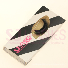 Wholesale Alibaba Own Brand Lash Box/100% Mink Double Layered Fake Eyelashes